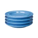 Olympia Heritage Raised Rim Plates Blue 203mm (4 Pack) - Image 3