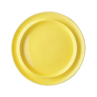Olympia Heritage Raised Rim Plates Yellow 253mm (4 Pack)