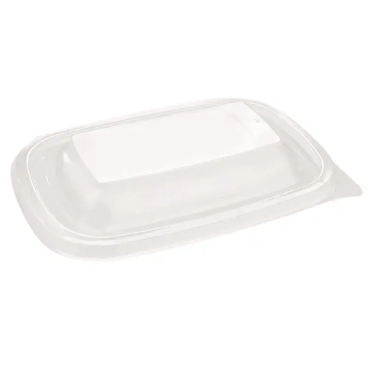 Fastpac Small Rectangular Food Container Lids 500ml (300 Pack)