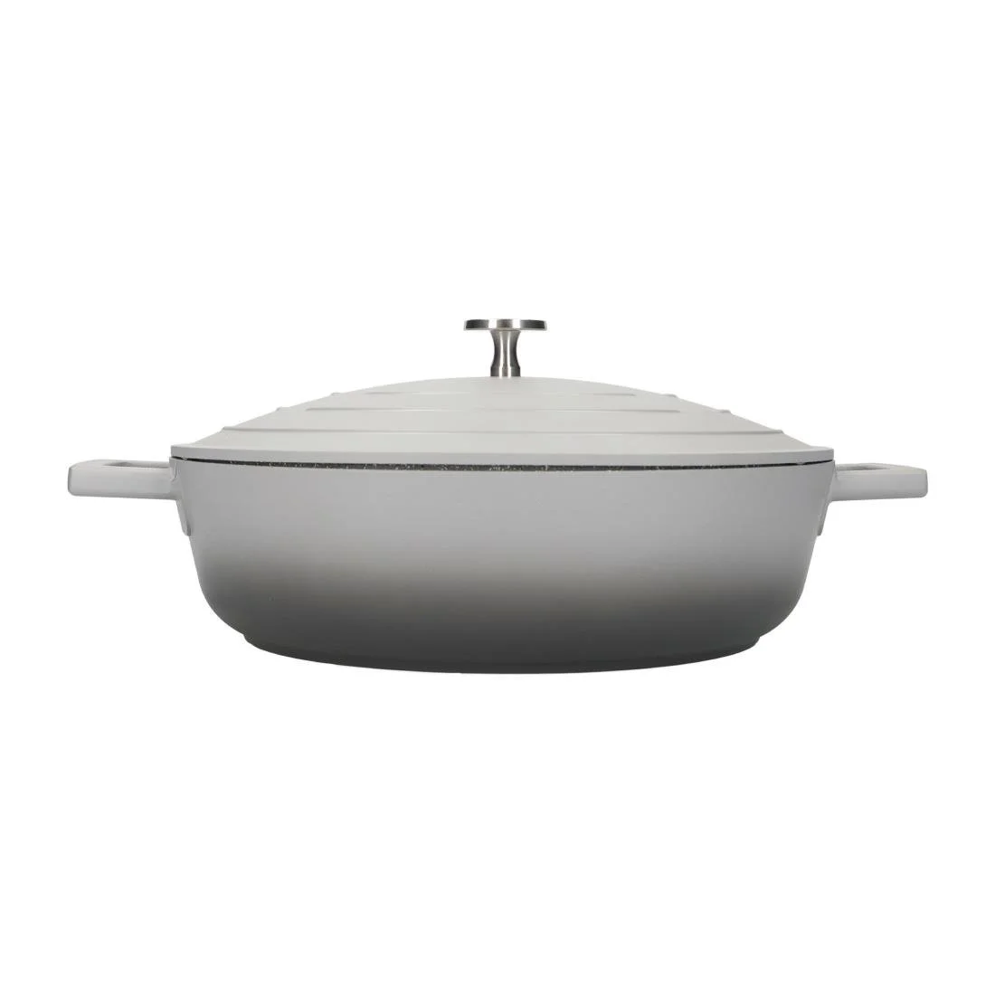 MasterClass Shallow Casserole Dish Grey Ombre 4Ltr