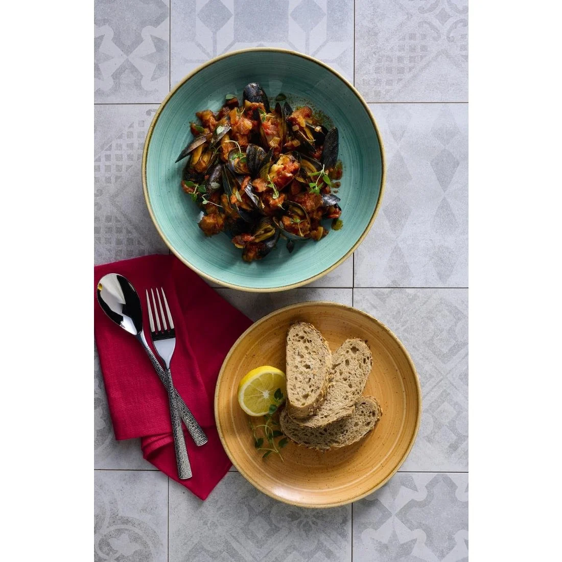 Churchill Stonecast Mint Coupe Bowls 182mm (12 Pack) - Image 2