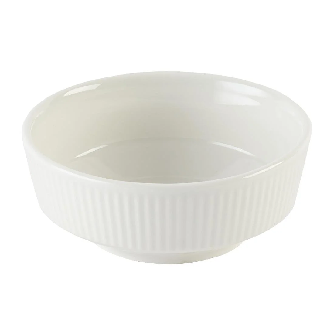 Churchill Nourish White Kochi Shallow Bowls 50x 115mm (12 Pack) - Image 1