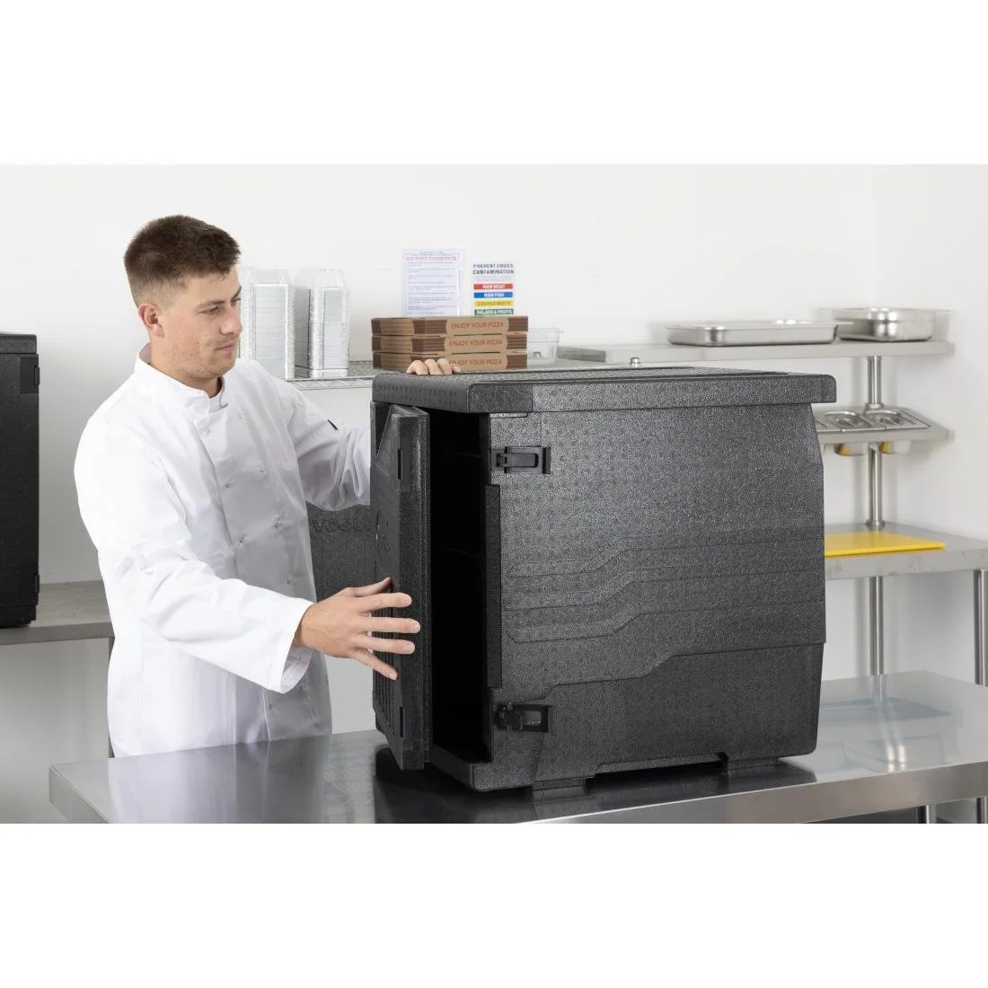 Vogue Insulated EPP Food Transport Box 86Ltr GN Size - Image 8