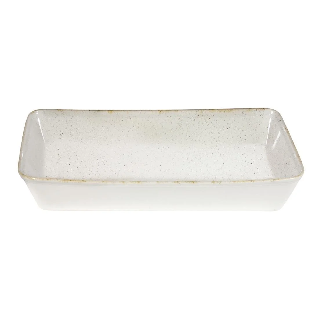 Churchill Stonecast Hints Rectangular Baking Dishes Barley White 250 x 380mm (4 Pack) - Image 2