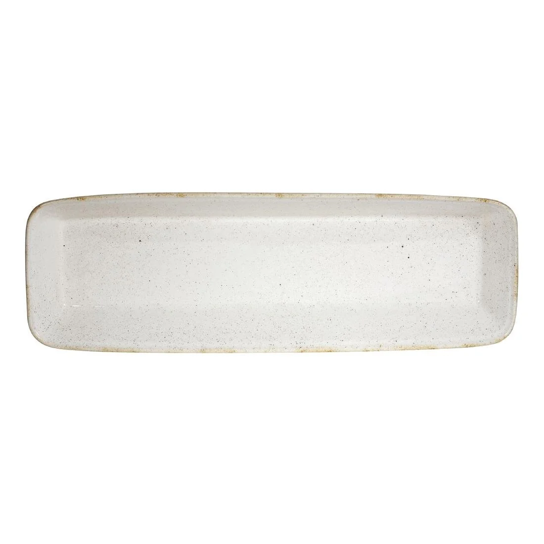 Churchill Stonecast Hints Rectangular Baking Dishes Barley White 160 x 530mm - Image 1