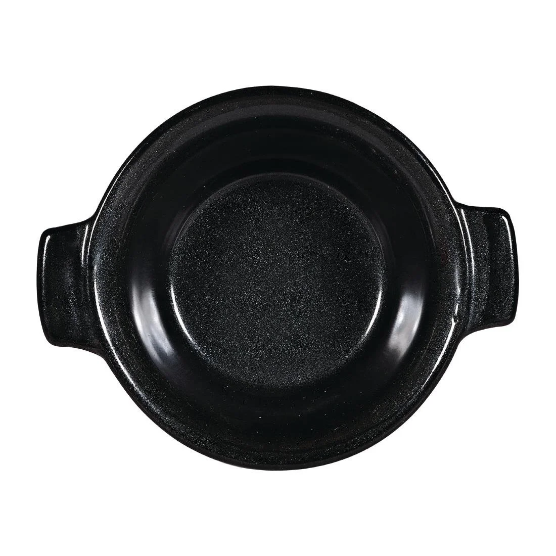 Churchill Black Igneous Stoneware Pie Dishes 140mm (6 Pack) - Image 1
