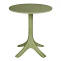 Bolero Verona 700mm Round Café Table - Olive Green - Image 1