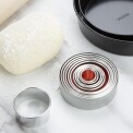 Vogue Round Plain Pastry Cutter Set