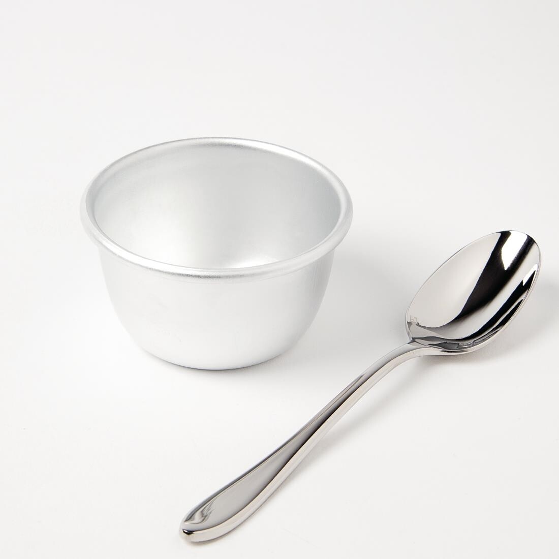 Vogue Aluminium Pudding Basin 105ml