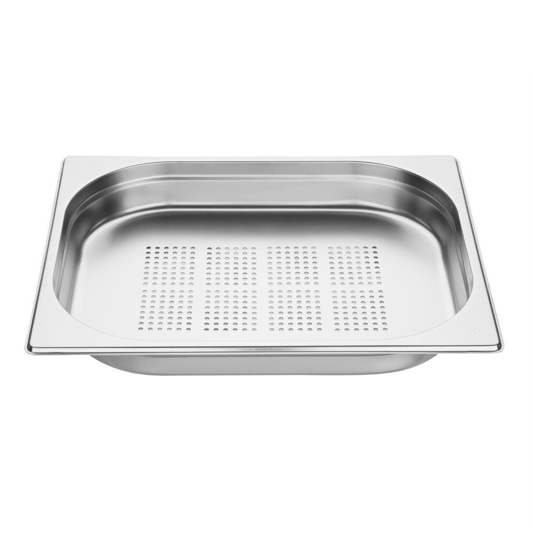 Vogue Stainless Steel 1/2 Perforated Gastronorm Pan 40mm