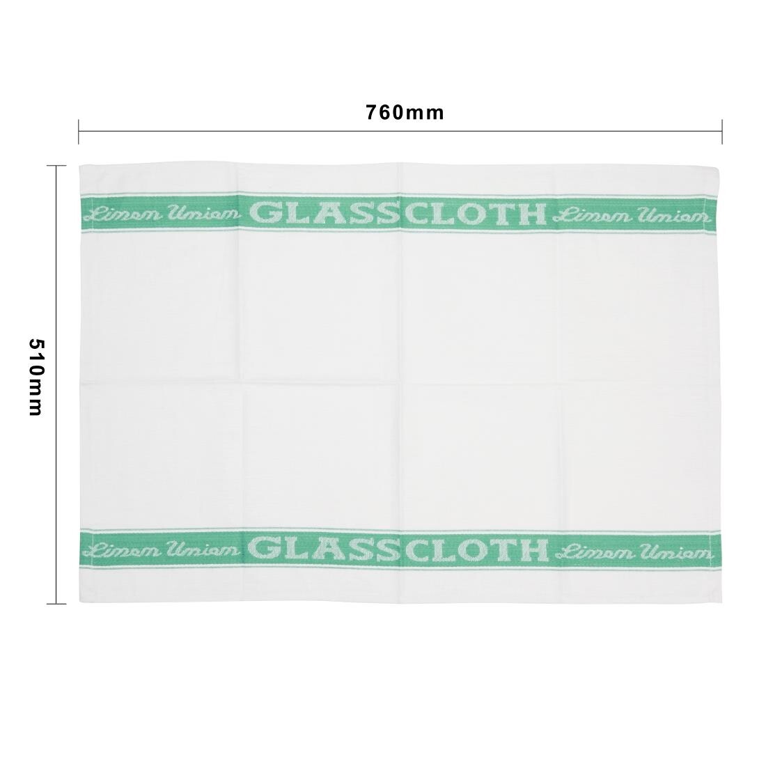 Vogue Glass Cloth Green