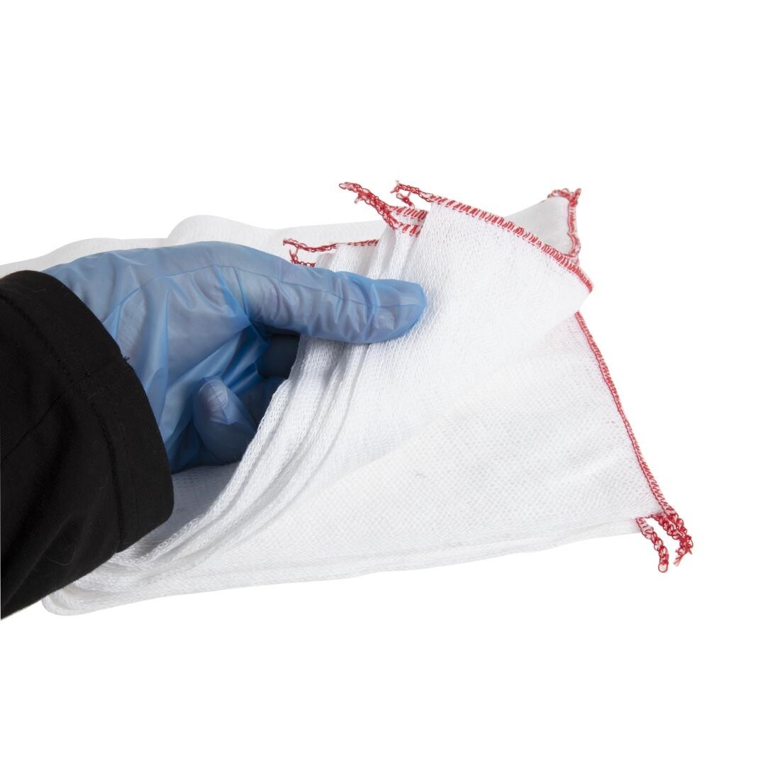 Jantex Dish Cloths Bleached