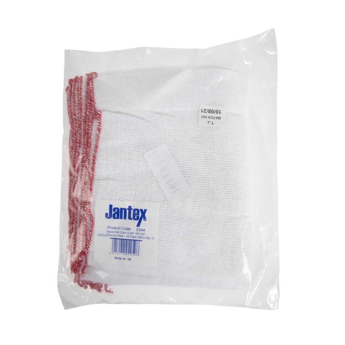 Jantex Dish Cloths Bleached