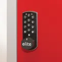 Elite Six Door Electronic Combination Locker Blue