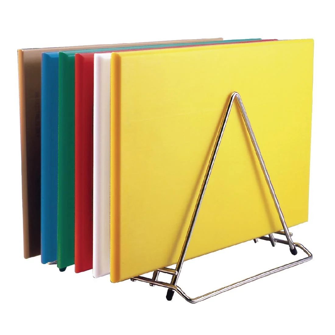 Hygiplas Anti Microbial High Density White Chopping Board