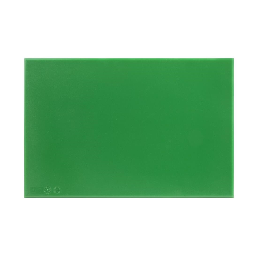 Hygiplas Anti Microbial High Density Green Chopping Board