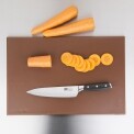 Hygiplas Anti Microbial High Density Brown Chopping Board