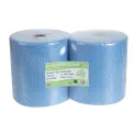 EcoTech Envirolite Super Antibacterial Cleaning Cloths Blue (Roll of 2 x 500) - Image 2