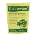EcoTech Envirowipe Antibacterial Compostable Cleaning Cloths Yellow (25 Pack) - Image 3