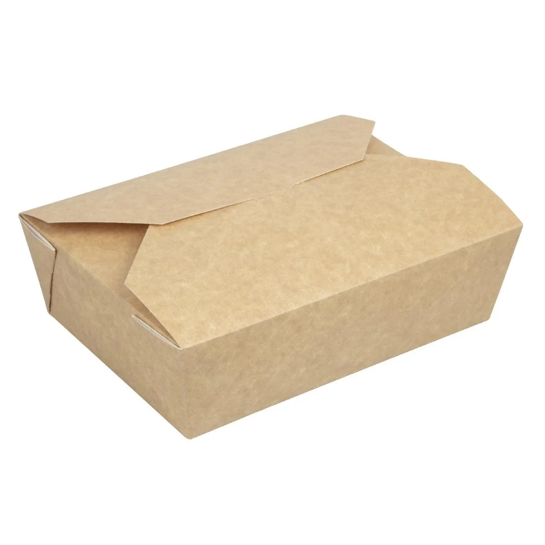 Colpac Recyclable Kraft Microwaveable Food Boxes 1950ml / 68oz (200 Pack) - Image 1