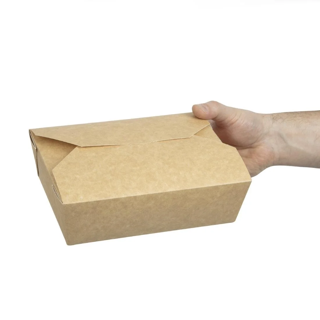 Colpac Recyclable Kraft Microwaveable Food Boxes 1950ml / 68oz (200 Pack) - Image 5