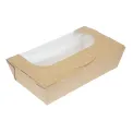 Colpac Recyclable Kraft Tuck-Top Salad Boxes With Window - Image 3