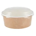 Colpac Recyclable Kraft Salad Pots With Lid (150 Pack) - Image 1