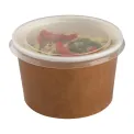 Colpac Recyclable Kraft Salad Pots With Lid (150 Pack) - Image 6