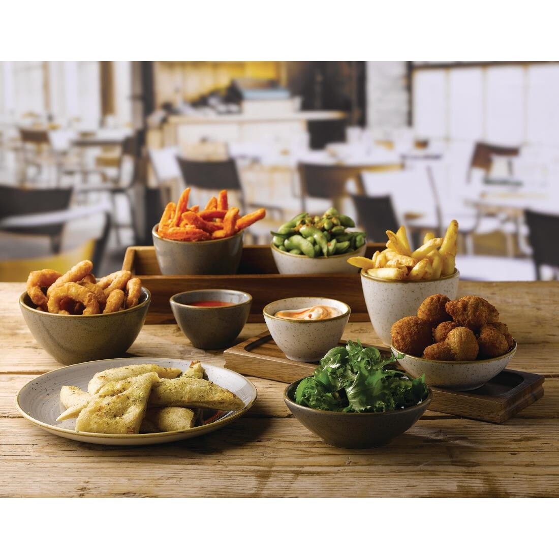 Churchill Stonecast Round Coupe Plate Barley White 260mm