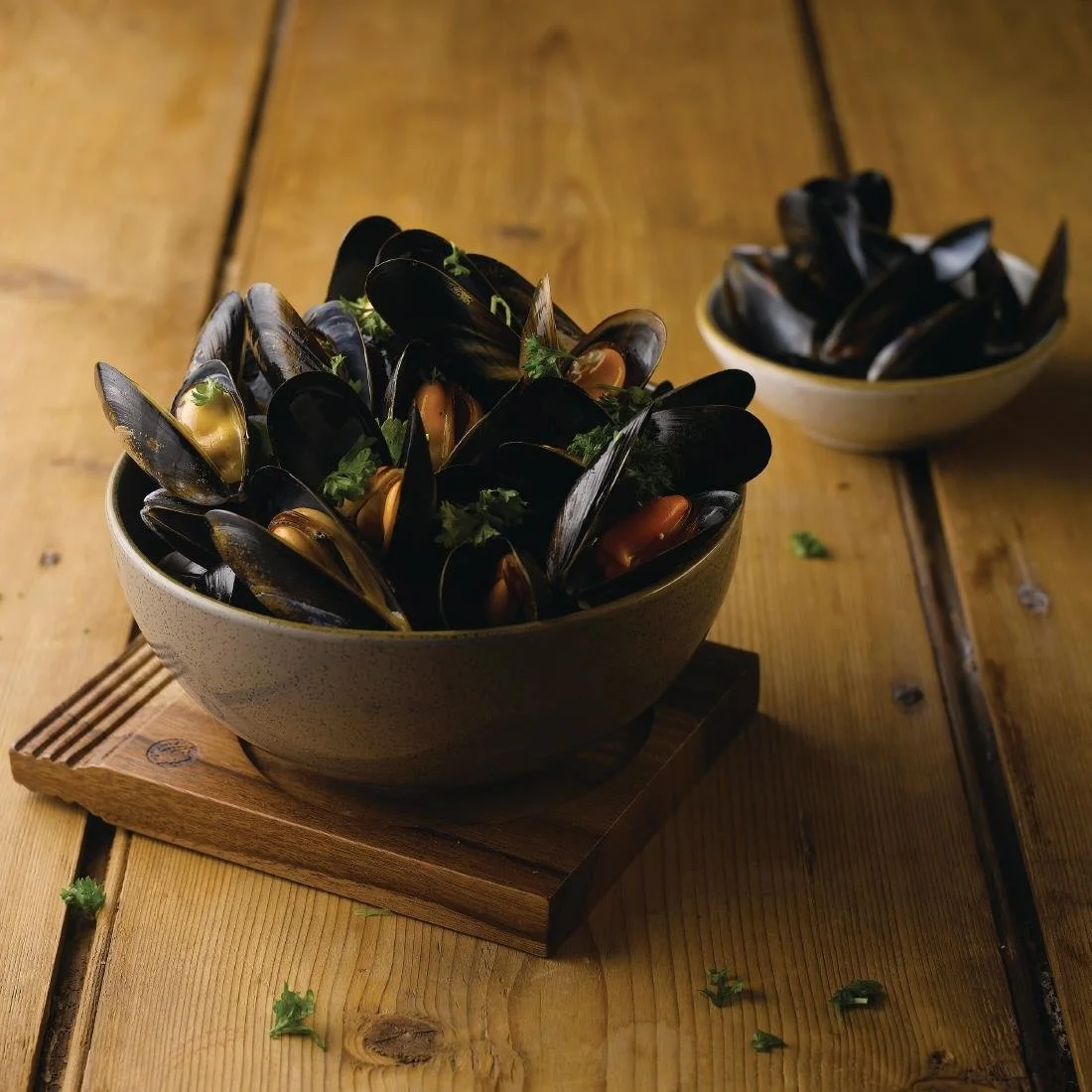 Churchill Stonecast Noodle Bowls Grey 37.8oz 183mm (6 Pack) - Image 4