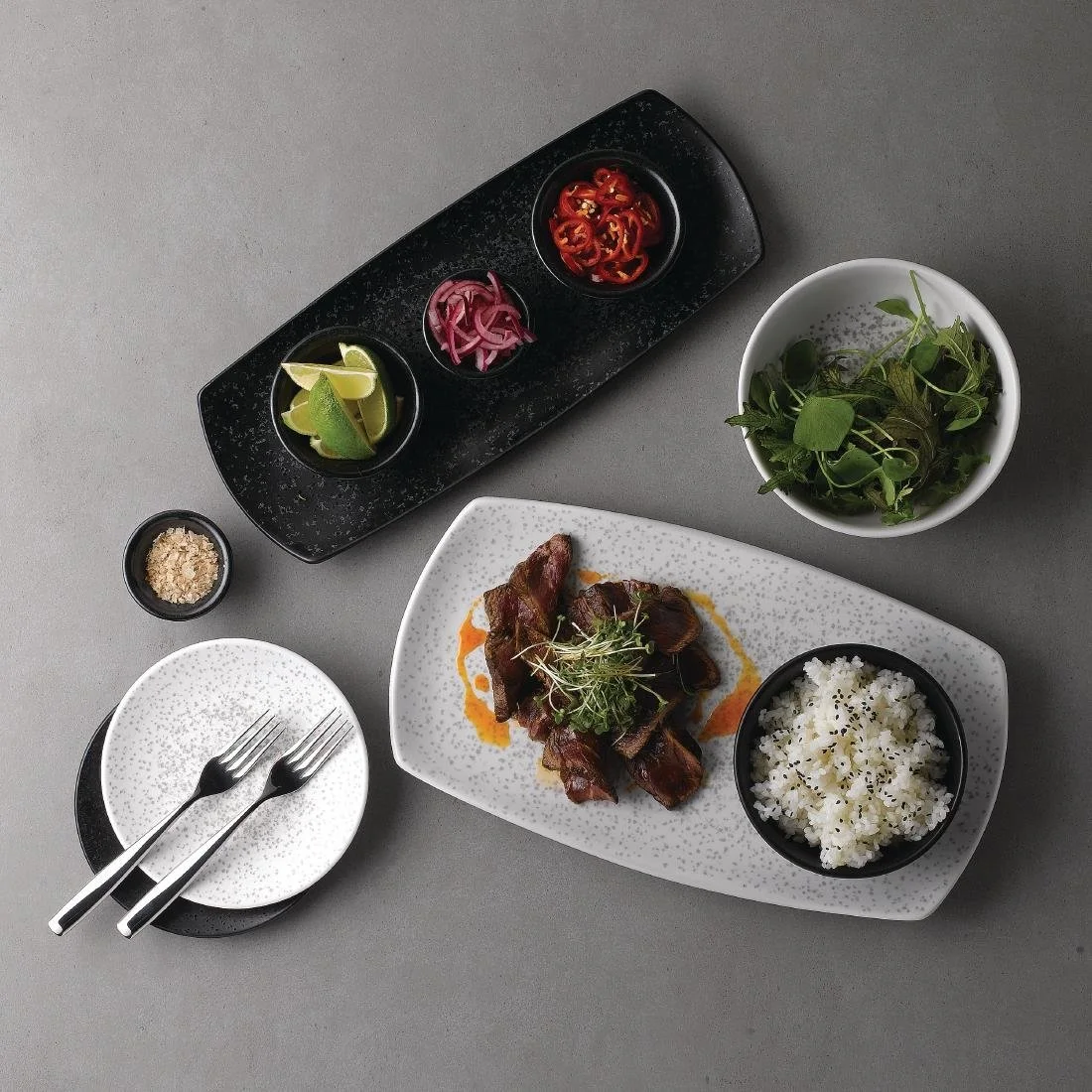 Churchill Menu Shades Caldera Coupe Plates Chalk White 155mm (6 Pack) - Image 2