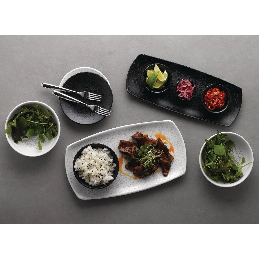 Churchill Menu Shades Caldera Coupe Plates Chalk White 155mm (6 Pack) - Image 3