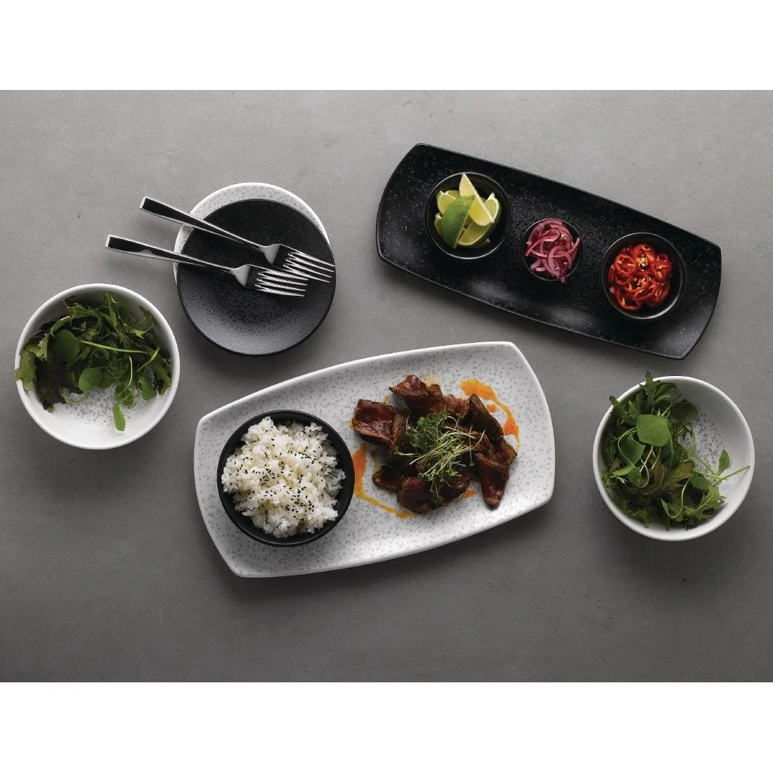 Churchill Menu Shades Caldera Coupe Plates Chalk White 155mm (6 Pack) - Image 4