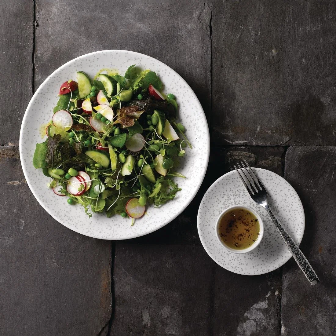 Churchill Menu Shades Caldera Coupe Plates Chalk White 155mm (6 Pack) - Image 6