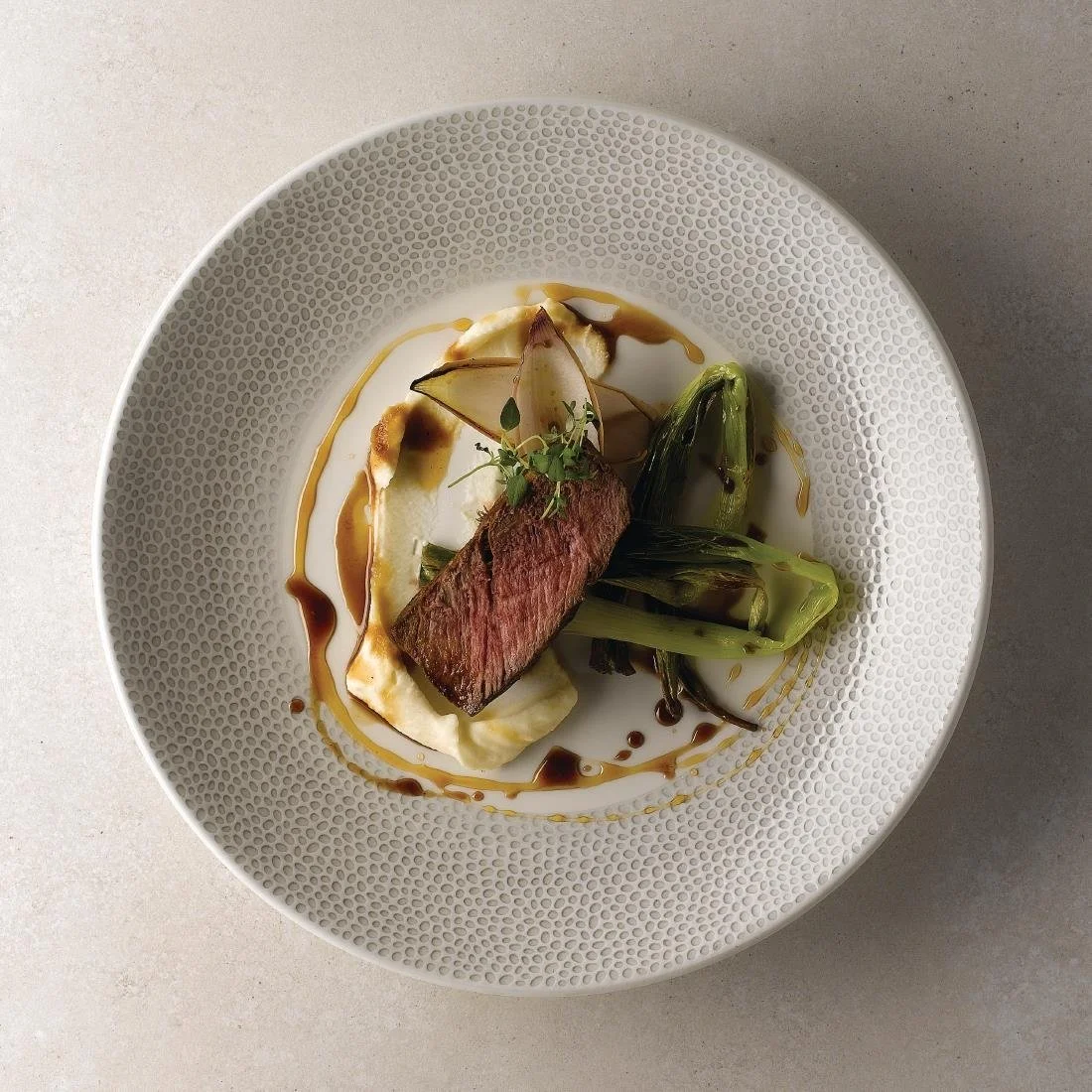 Churchill Isla Deep Coupe Plates Shale Grey 281mm (12 Pack) - Image 6