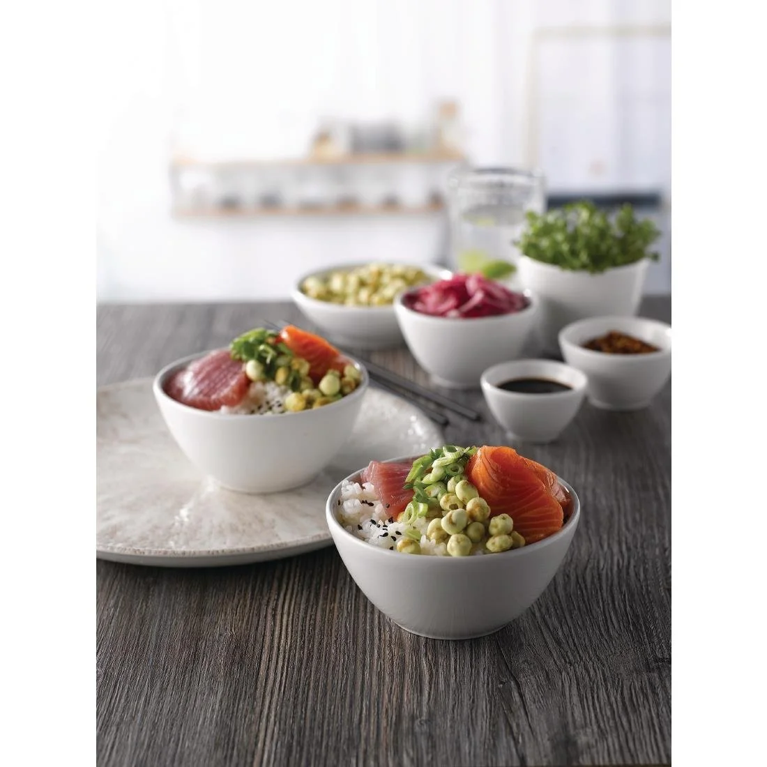 Churchill Profile Snack Bowls White 14oz 130mm (12 Pack) - Image 3