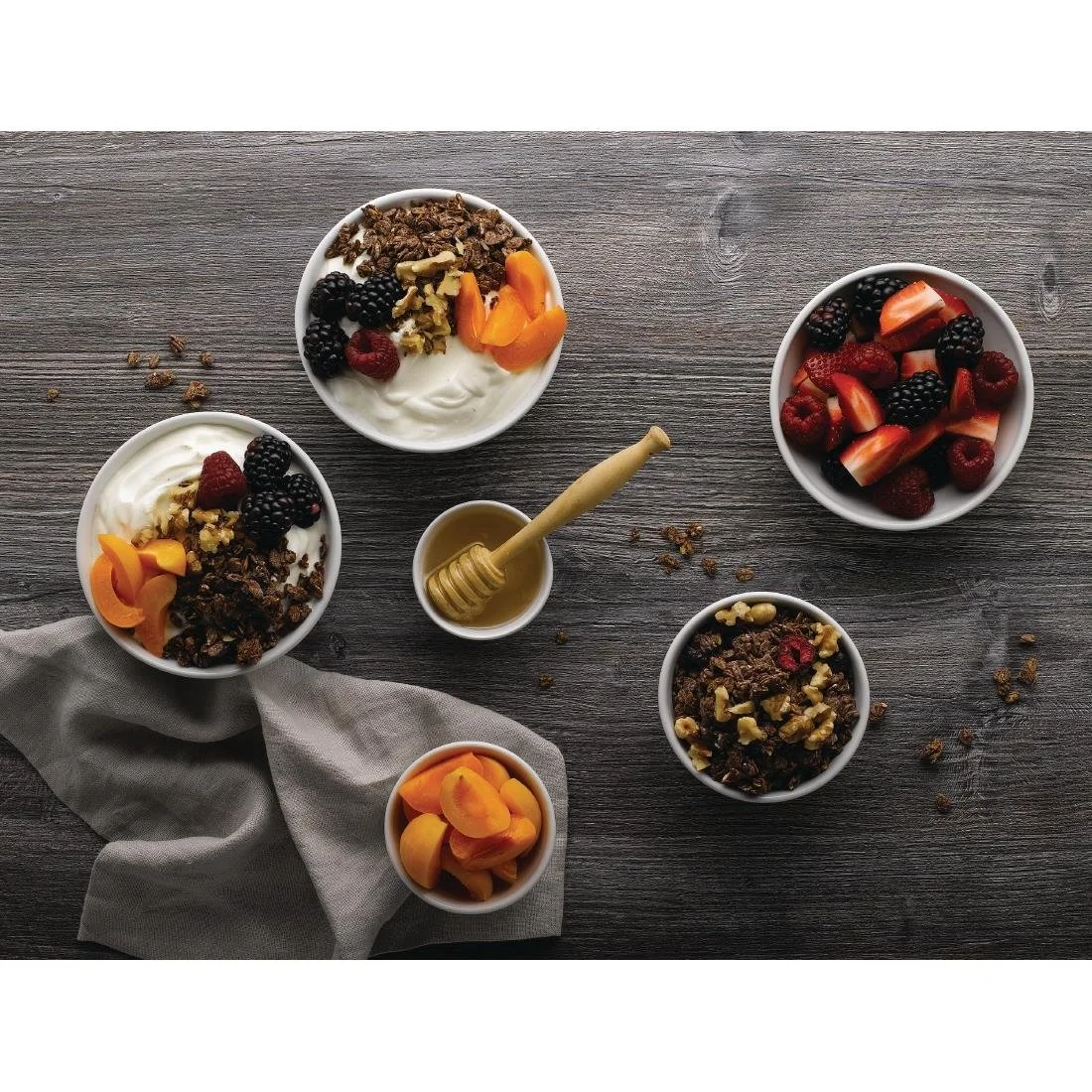 Churchill Profile Snack Bowls White 14oz 130mm (12 Pack) - Image 4