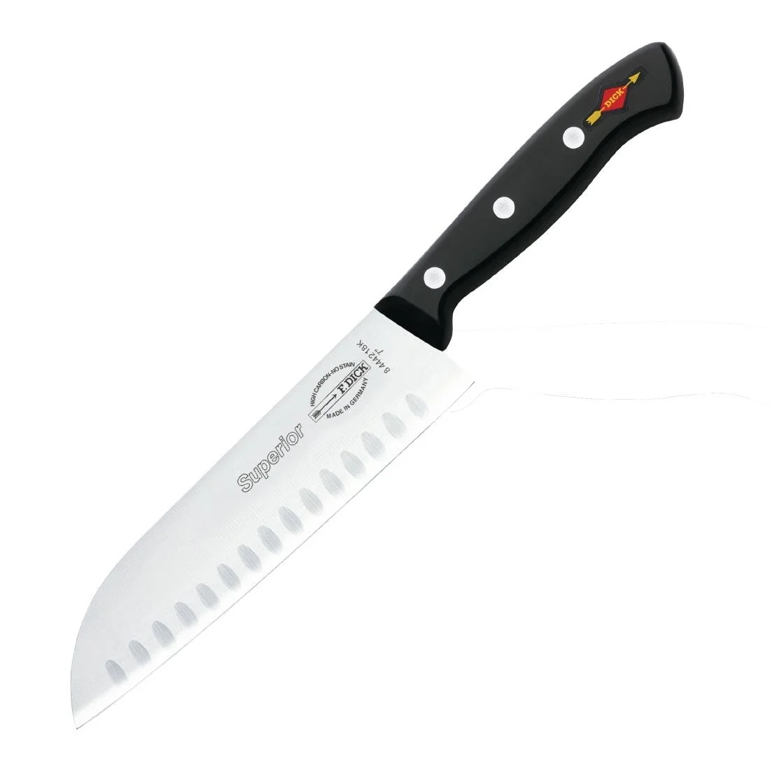 Dick Superior Santoku Knife Black 17.8cm
