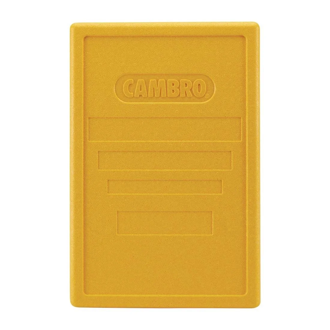 Cambro Lid for Insulated Food Pan Carrier Yellow - Image 1