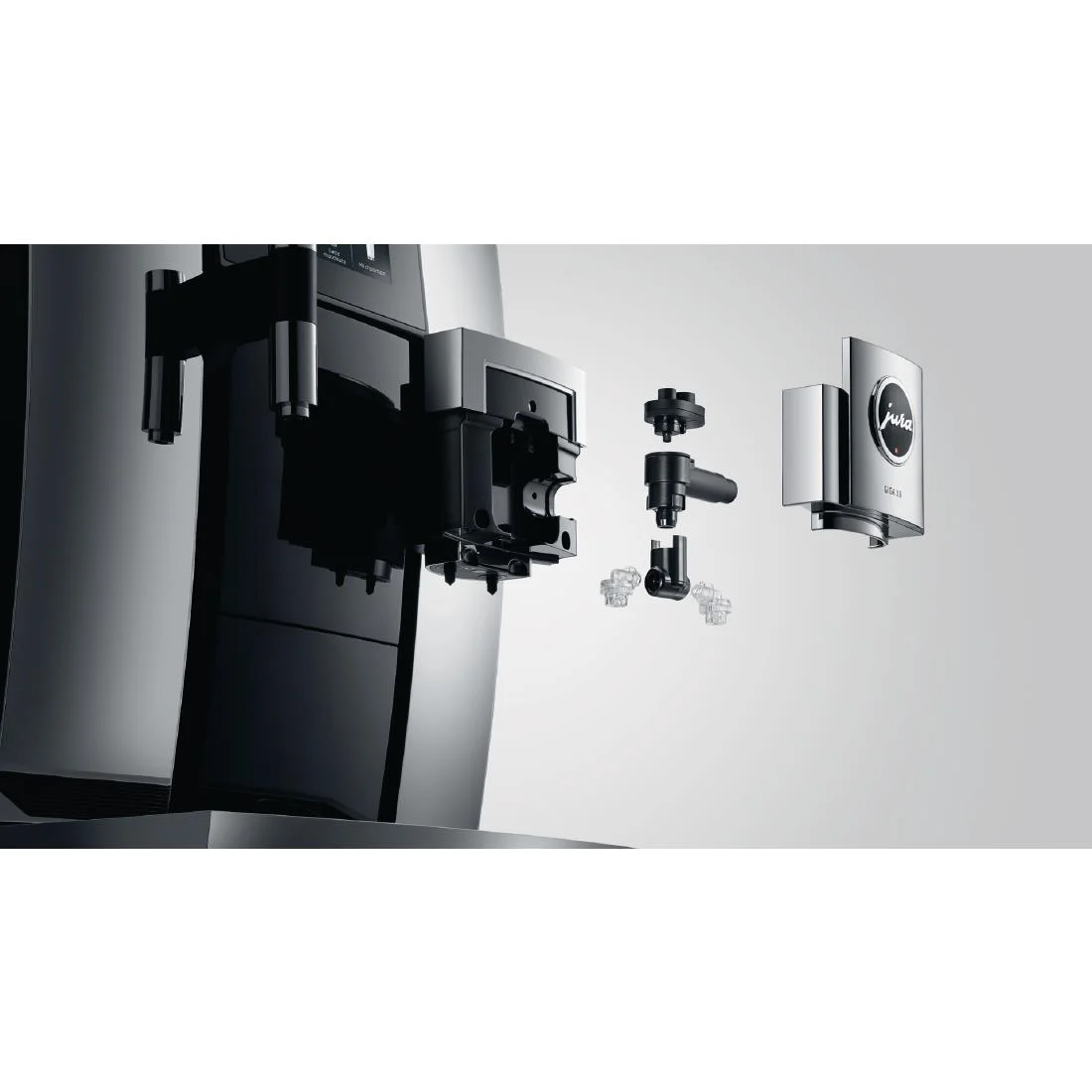 Jura Giga X8 Manual Fill Bean to Cup Coffee Machine Black - Image 5