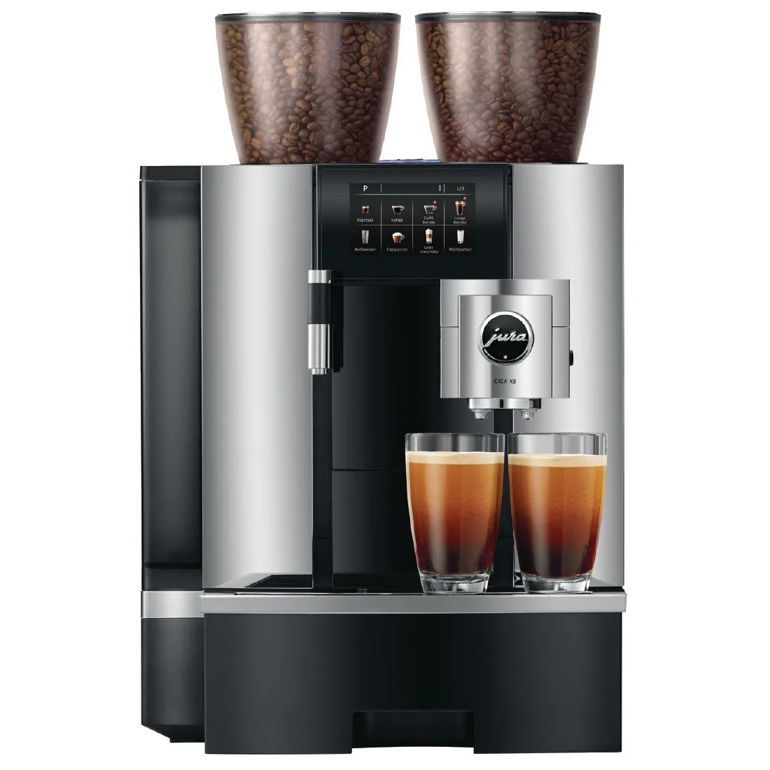 Jura Giga X8 Manual Fill Bean to Cup Coffee Machine Black - Image 6