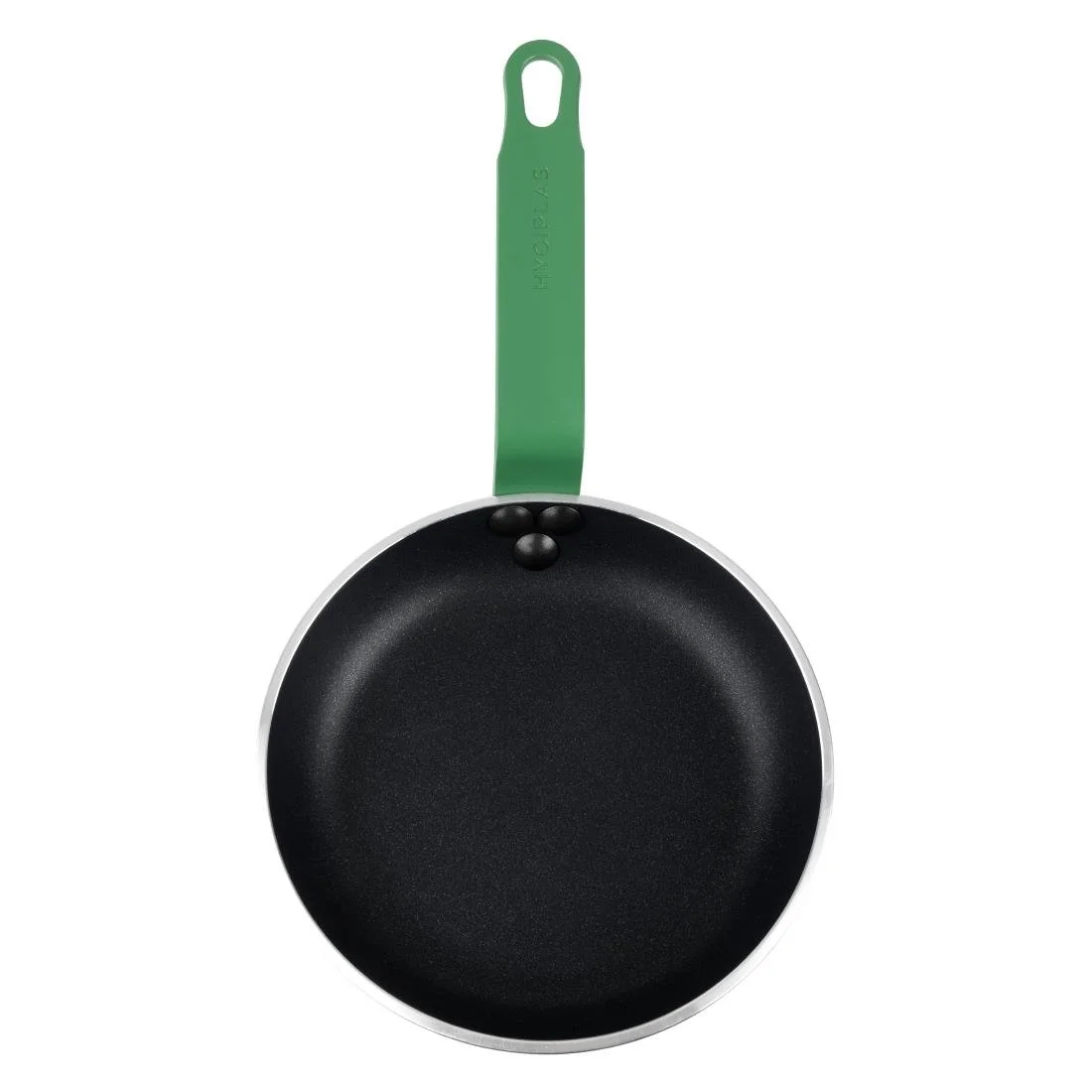 Hygiplas Aluminium Non-stick Teflon Platinum Plus Frying Pan Green 20cm - Image 3