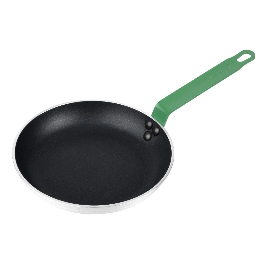 Hygiplas Aluminium Non-stick Teflon Platinum Plus Frying Pan Green 24cm - Image 1