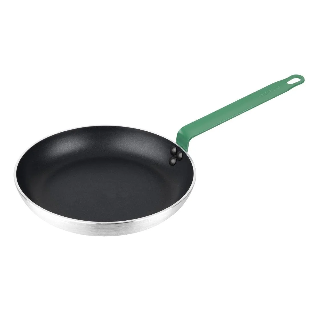 Hygiplas Aluminium Non-stick Teflon Platinum Plus Frying Pan Green 28cm - Image 1