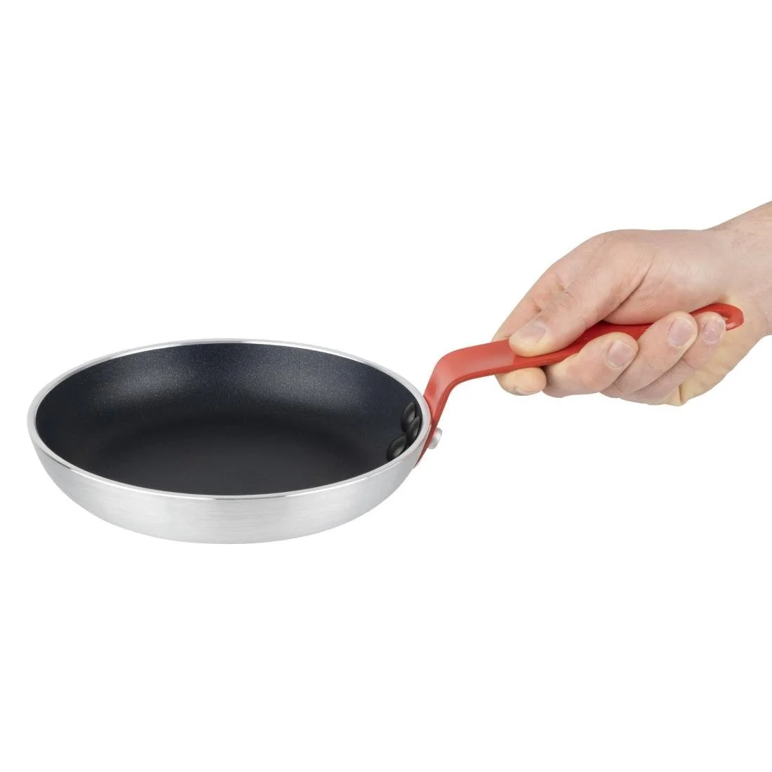Hygiplas Aluminium Non-stick Teflon Platinum Plus Frying Pan Red 20cm - Image 5