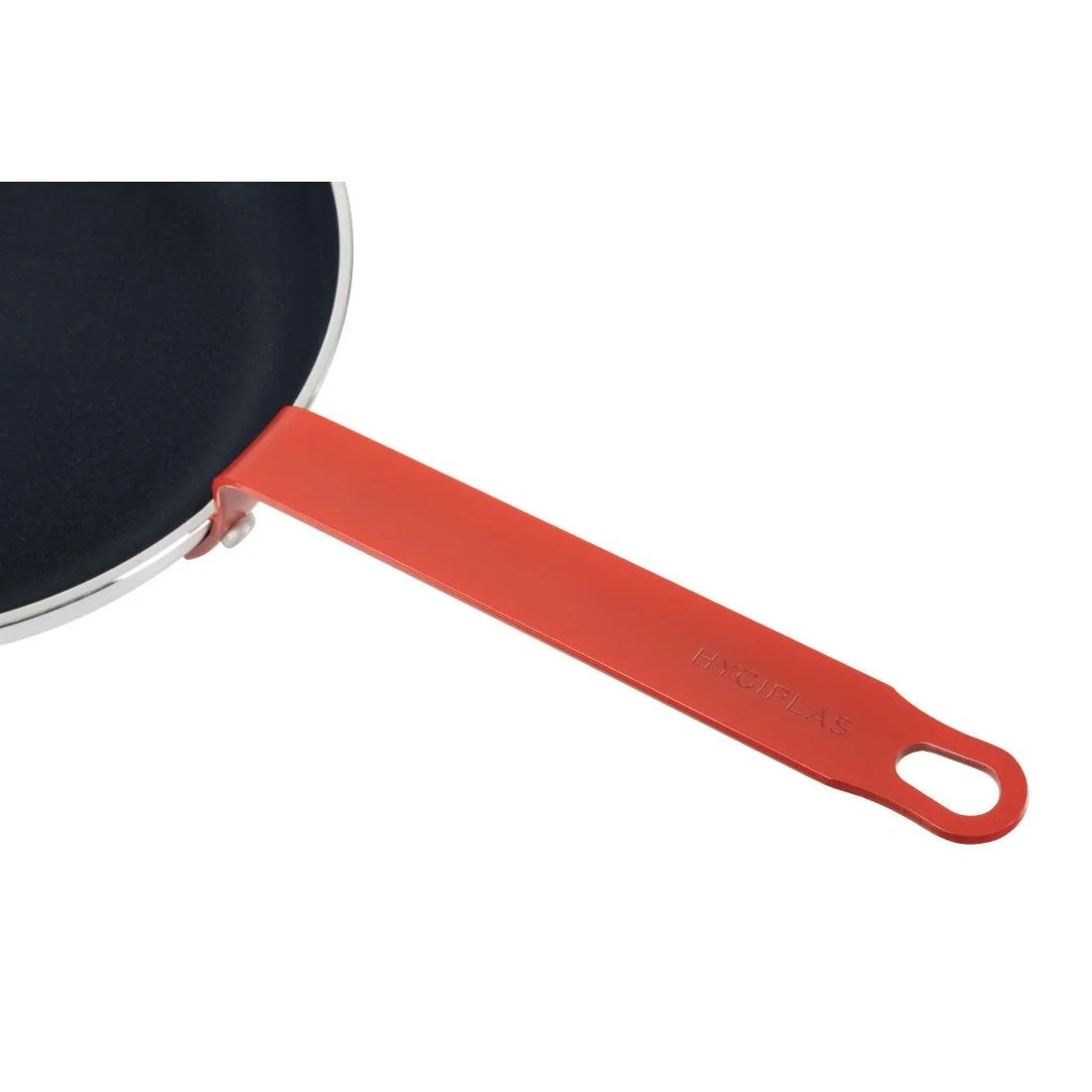 Hygiplas Aluminium Non-stick Teflon Platinum Plus Frying Pan Red 28cm - Image 4