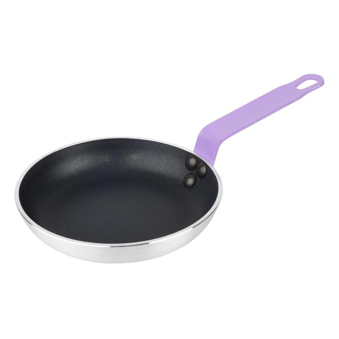 Hygiplas Aluminium Non-Stick Teflon Platinum Plus Frying Pan Purple 20cm - Image 1