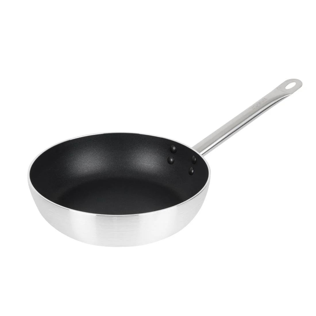 Vogue Aluminium Non-Stick Teflon Platinum Plus Sauté Pan 28cm - Image 1