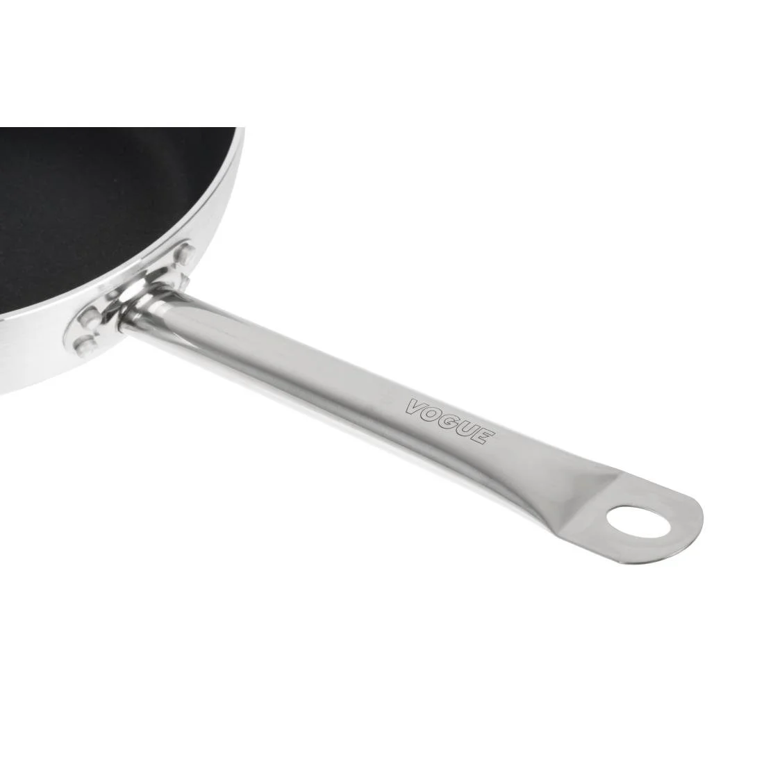 Vogue Aluminium Non-Stick Teflon Platinum Plus Sauté Pan 28cm - Image 5
