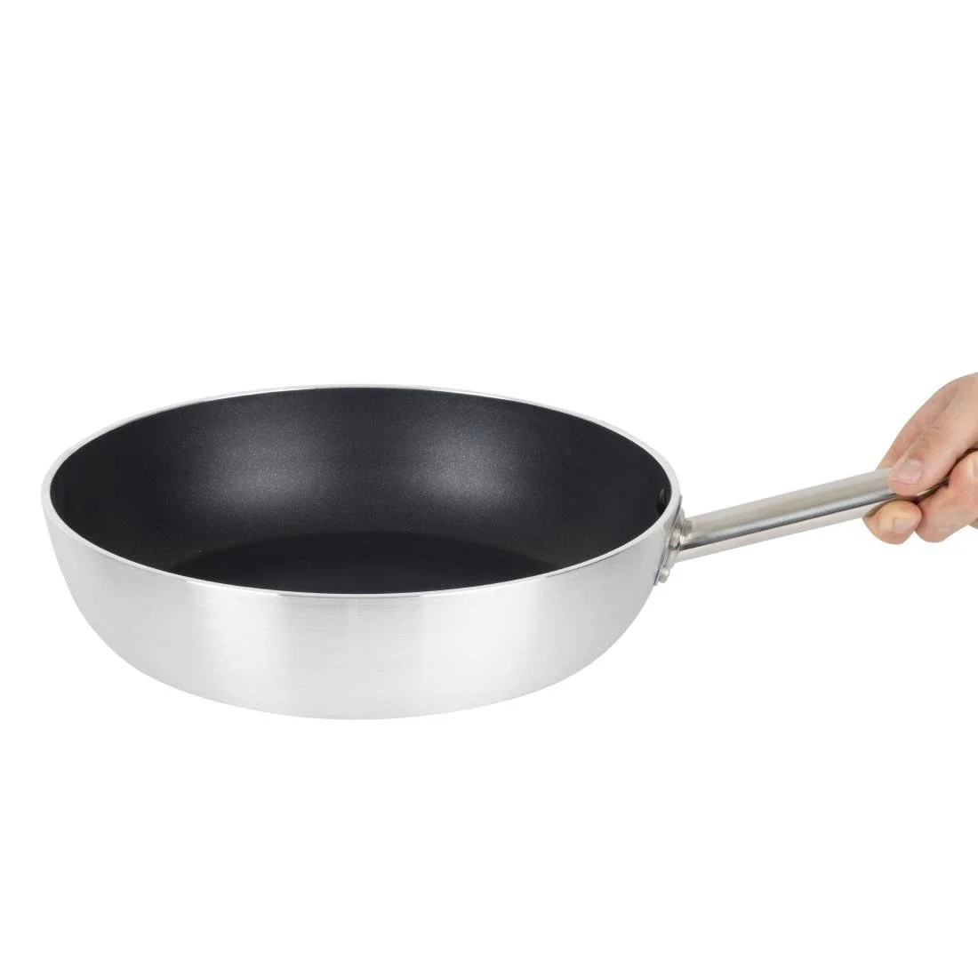 Vogue Aluminium Non-Stick Teflon Platinum Plus Sauté Pan 319mm - Image 6